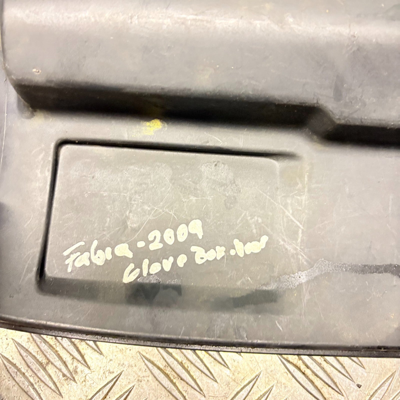 Skoda Fabia Mk2 5J 2010-2014 5 Door Lower Glove Box Lid Door Black 375103