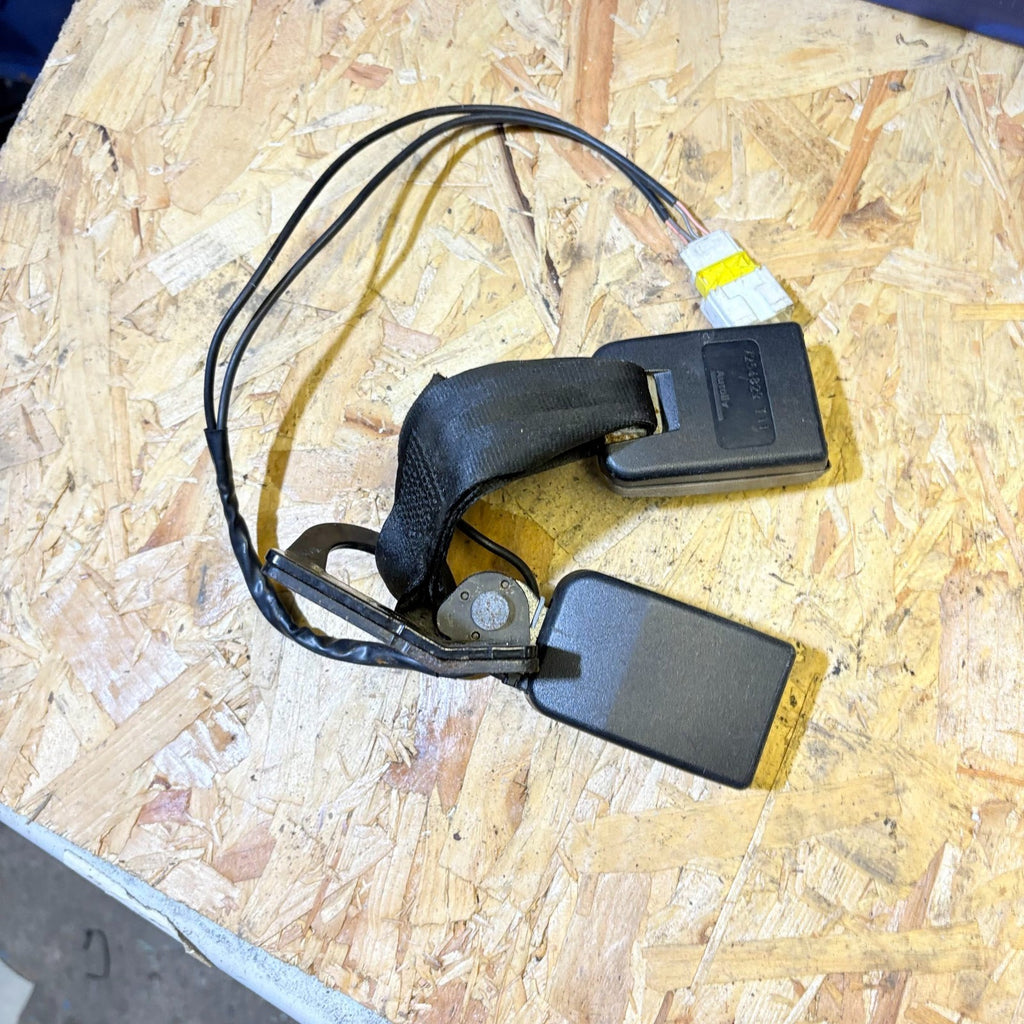 2008 CITROEN C4 OSR REAR DRIVER SIDE SEAT BELT STALK BUCKLE