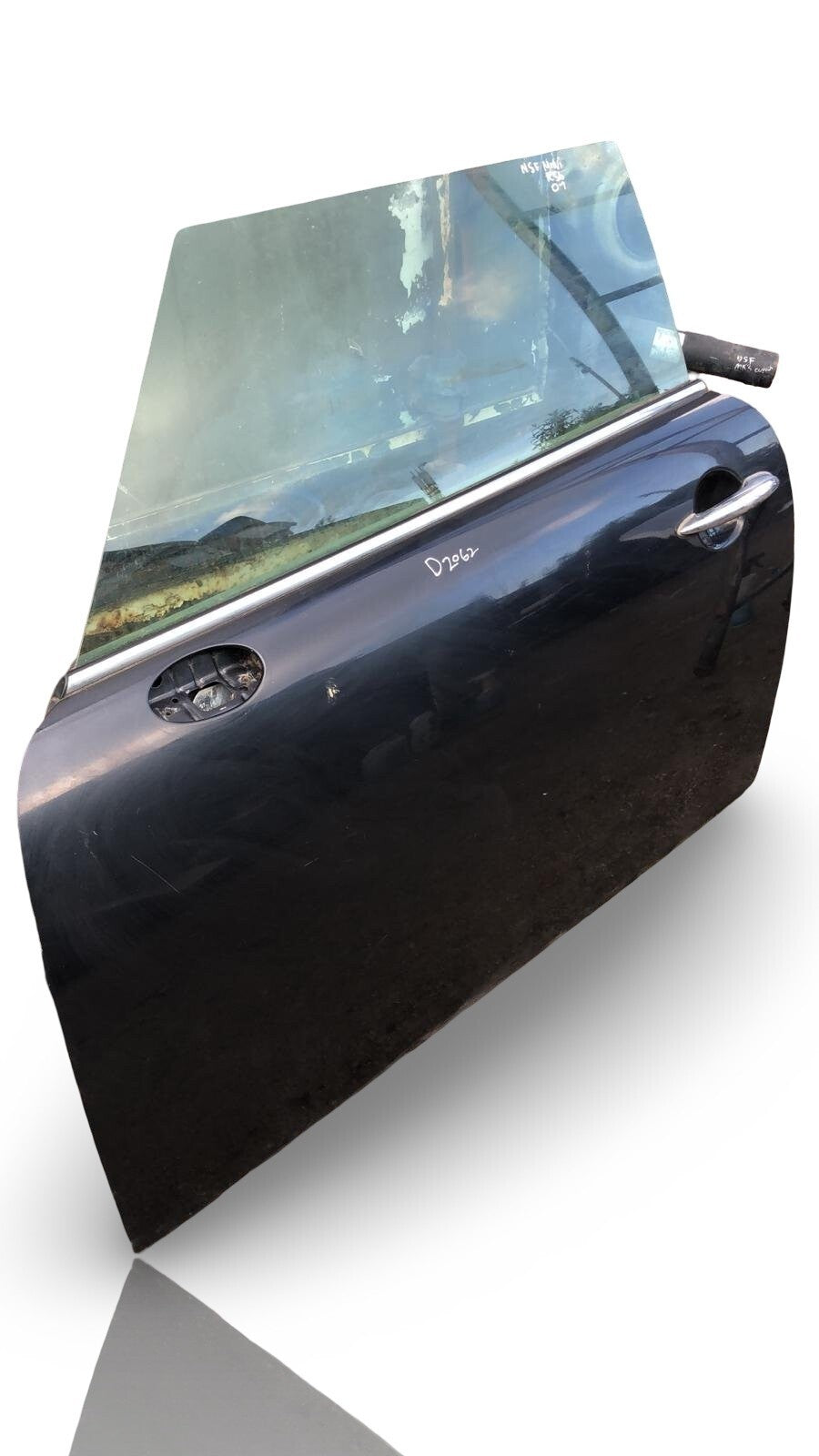 MINI COOPER ONE R50/R53 MK1 3DR FRONT Left DOOR 01-06 BLACK 668/9