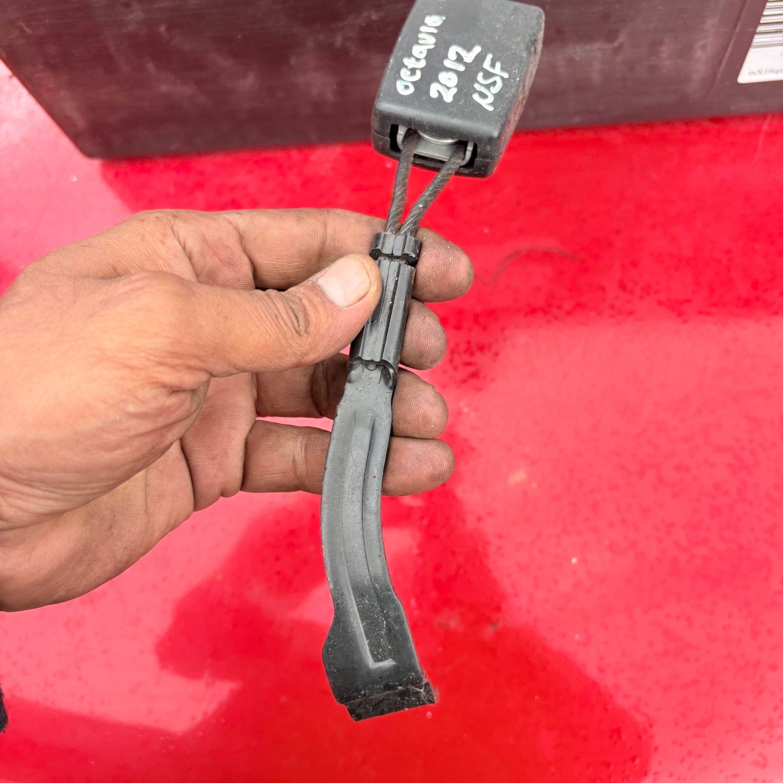 1Z1858471C Seat belt buckle Front Left Passenger Skoda Octavia 2012