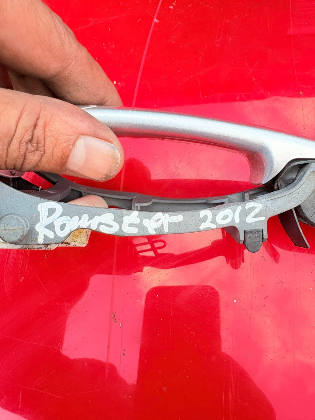 Skoda Roomster Mk1 5J 2006-2015 Front Door Outer Handle 5J0837885B 1C0837060C