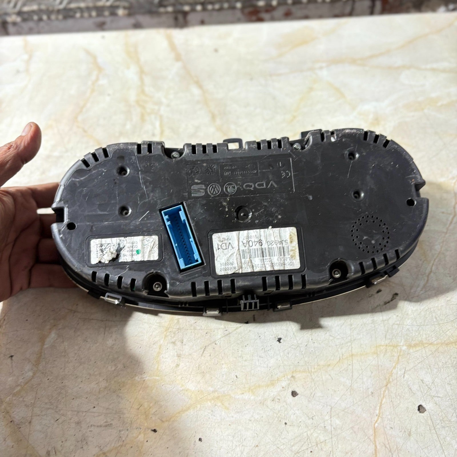 SKODA RAPID NH 12-19 MPH SPEEDOMETER INSTRUMENT CLUSTER A2C53357612AF 5JA920940A