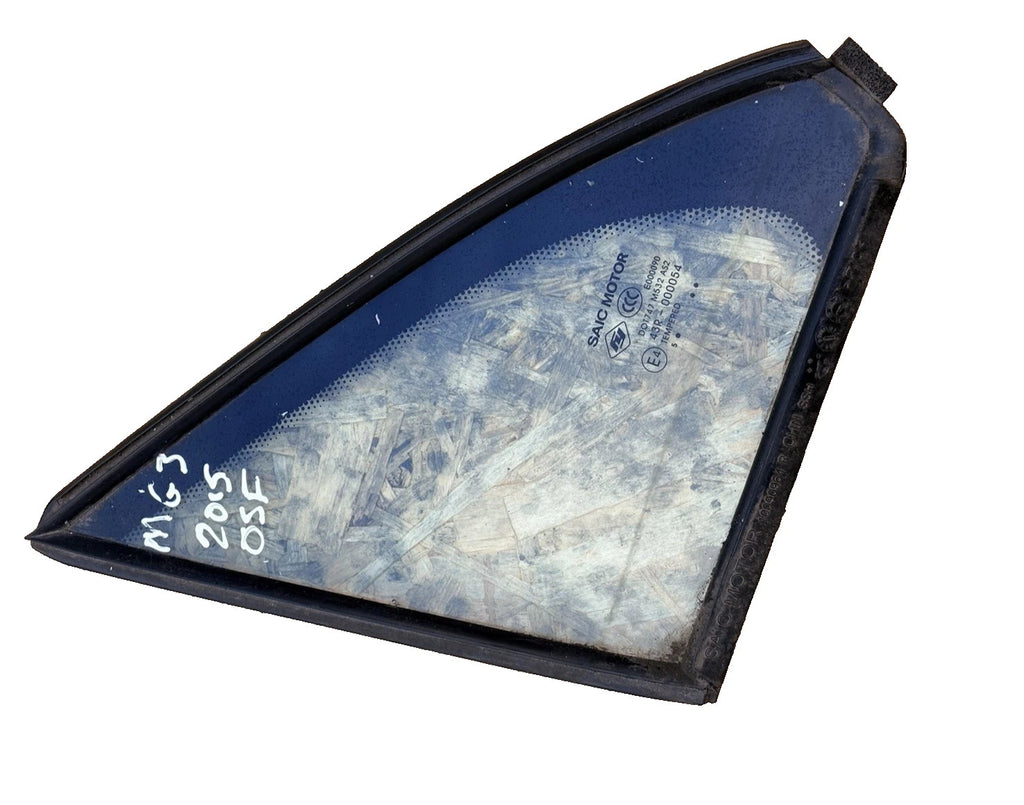 MG MG3 Mk1 2012-2024 5 Door RH Front Door Quarter Glass Triangle Window O/S