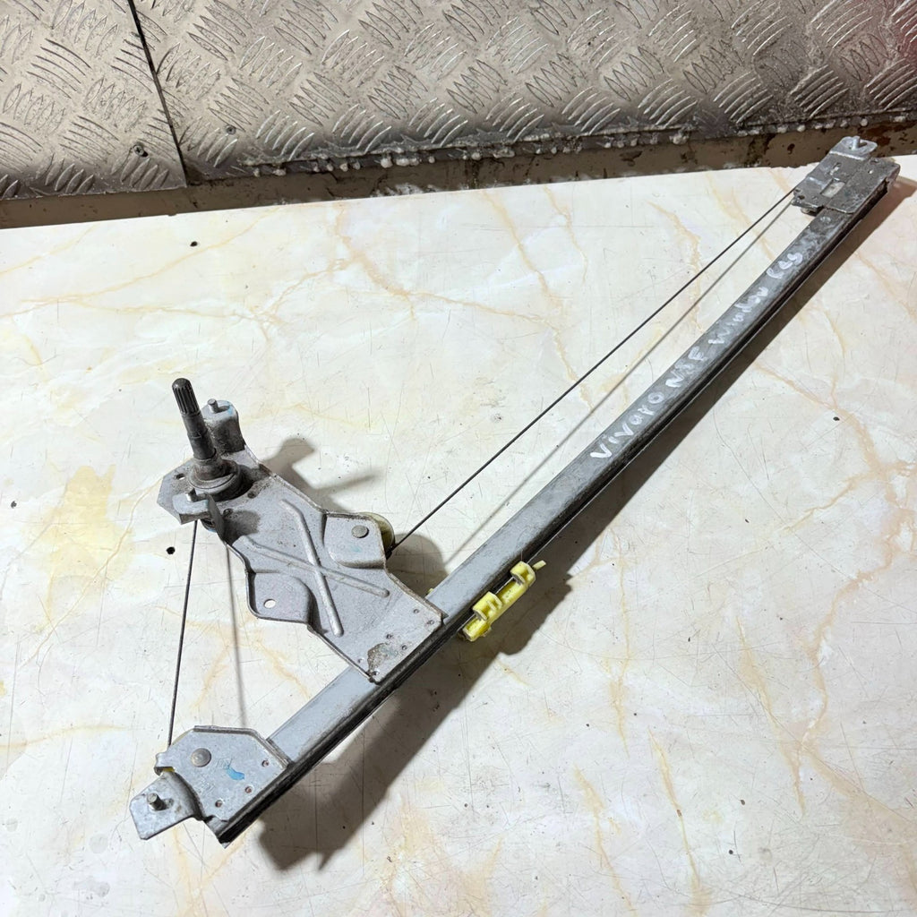 Vauxhall Vivaro Left Passenger Nearside Front Manual Window Regulator 2001-2015B
