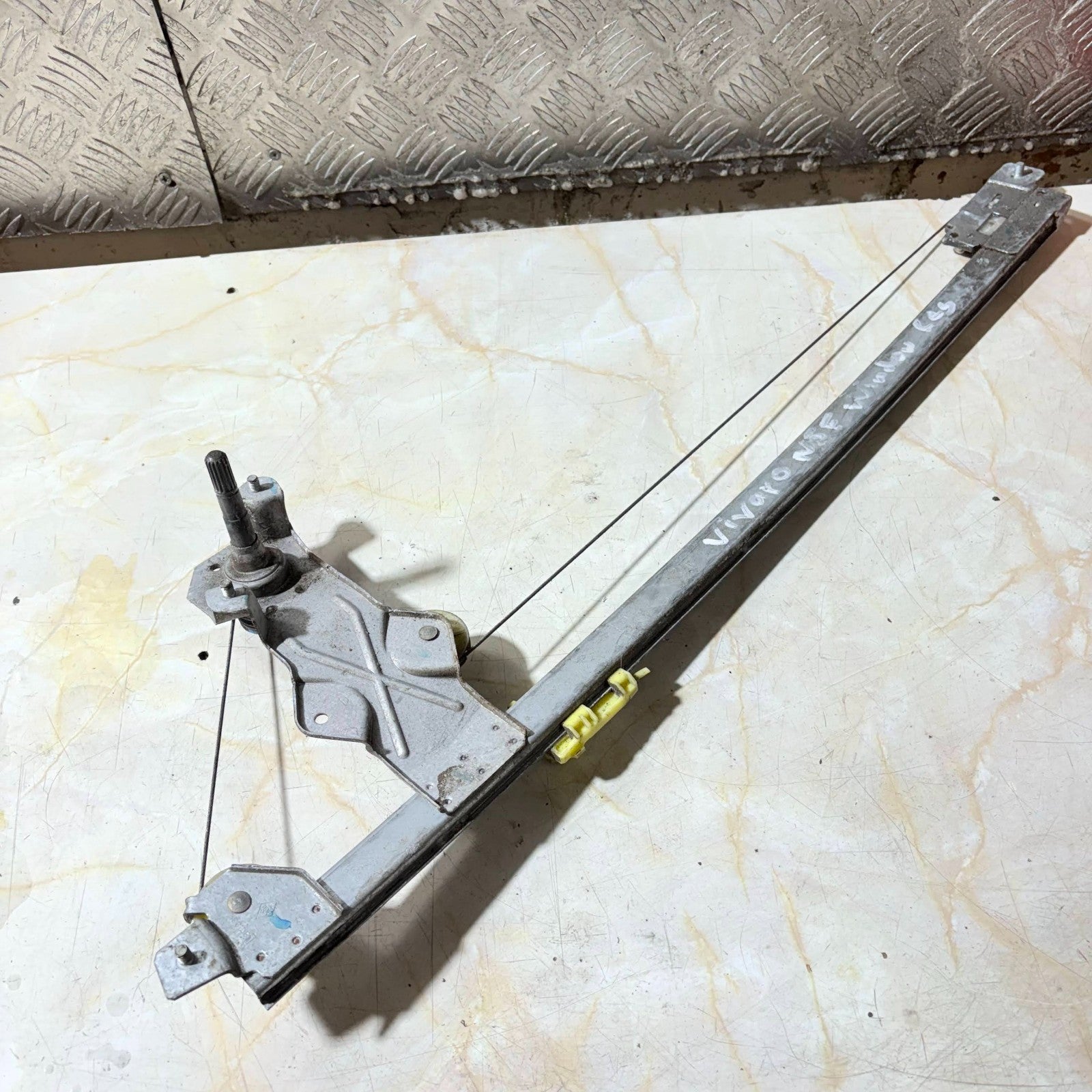 Vauxhall Vivaro Left Passenger Nearside Front Manual Window Regulator 2001-2015B
