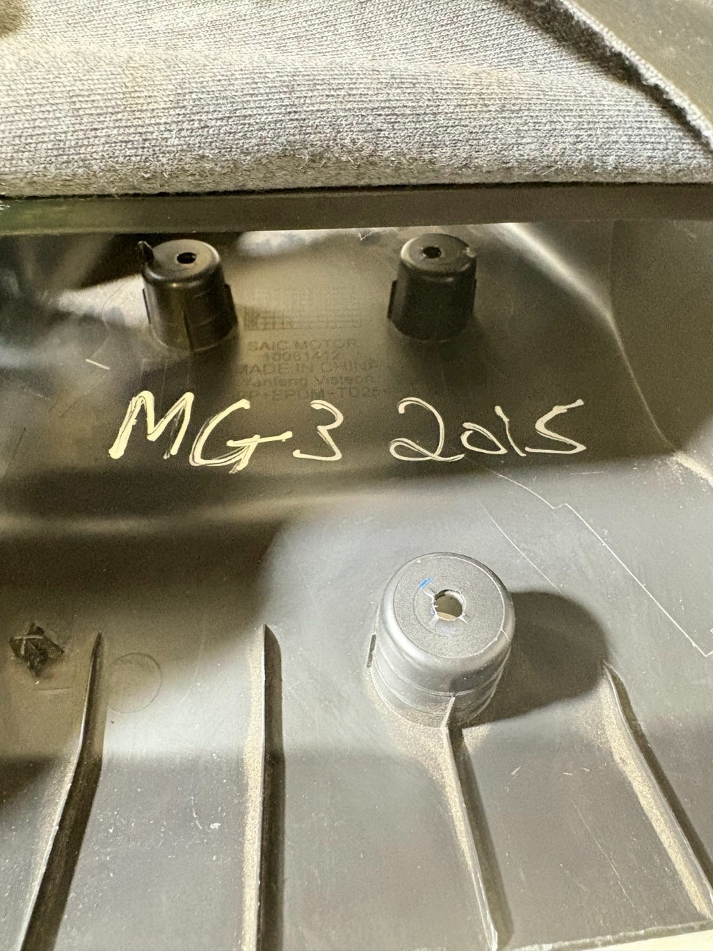 MG MG3 5 Door Steering Column Cowl/Cowling Lower Shroud 10081412 2012-2020 Black