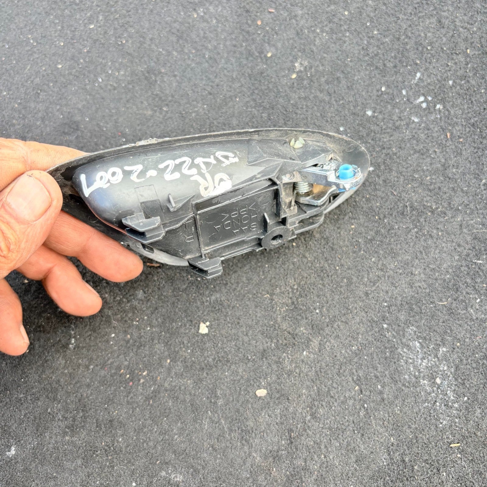 Honda Jazz 2007 O/S Rear Driver Right Side Door Handle Interior