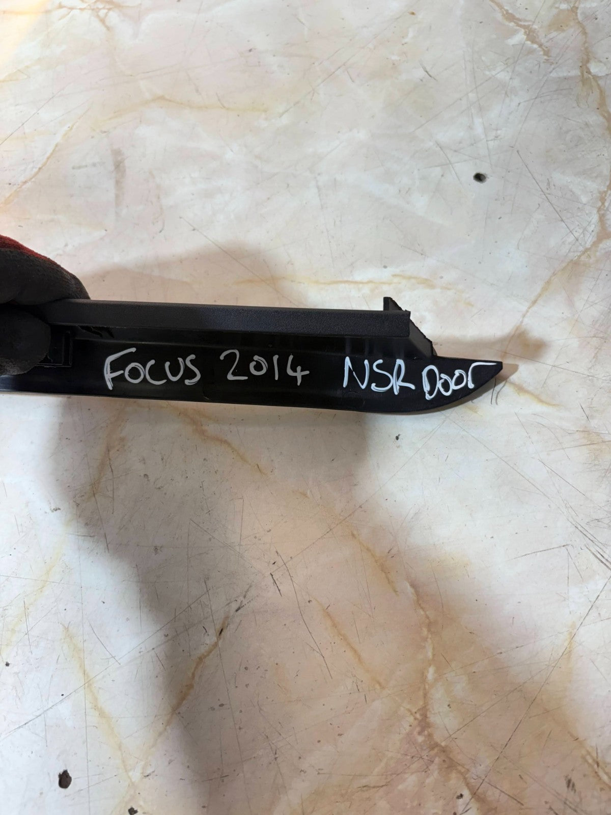 Ford Focus 2014 Rear Left Door Window Trim BM51-A247B57-AEW