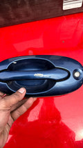 KIA SEDONA 2004 FRONT LEFT PASSENGER SIDE N/S/F EXTERIOR DOOR HANDLE K53A 59 410