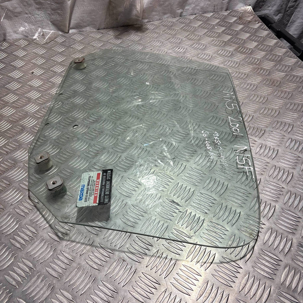 Mazda MX-5 Door window glass Front Left Side, 1998-2005