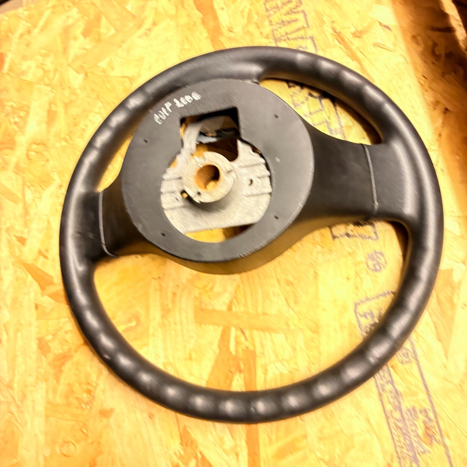 2003 MITSUBISHI COLT BLACK Steering Wheel 60276447C
