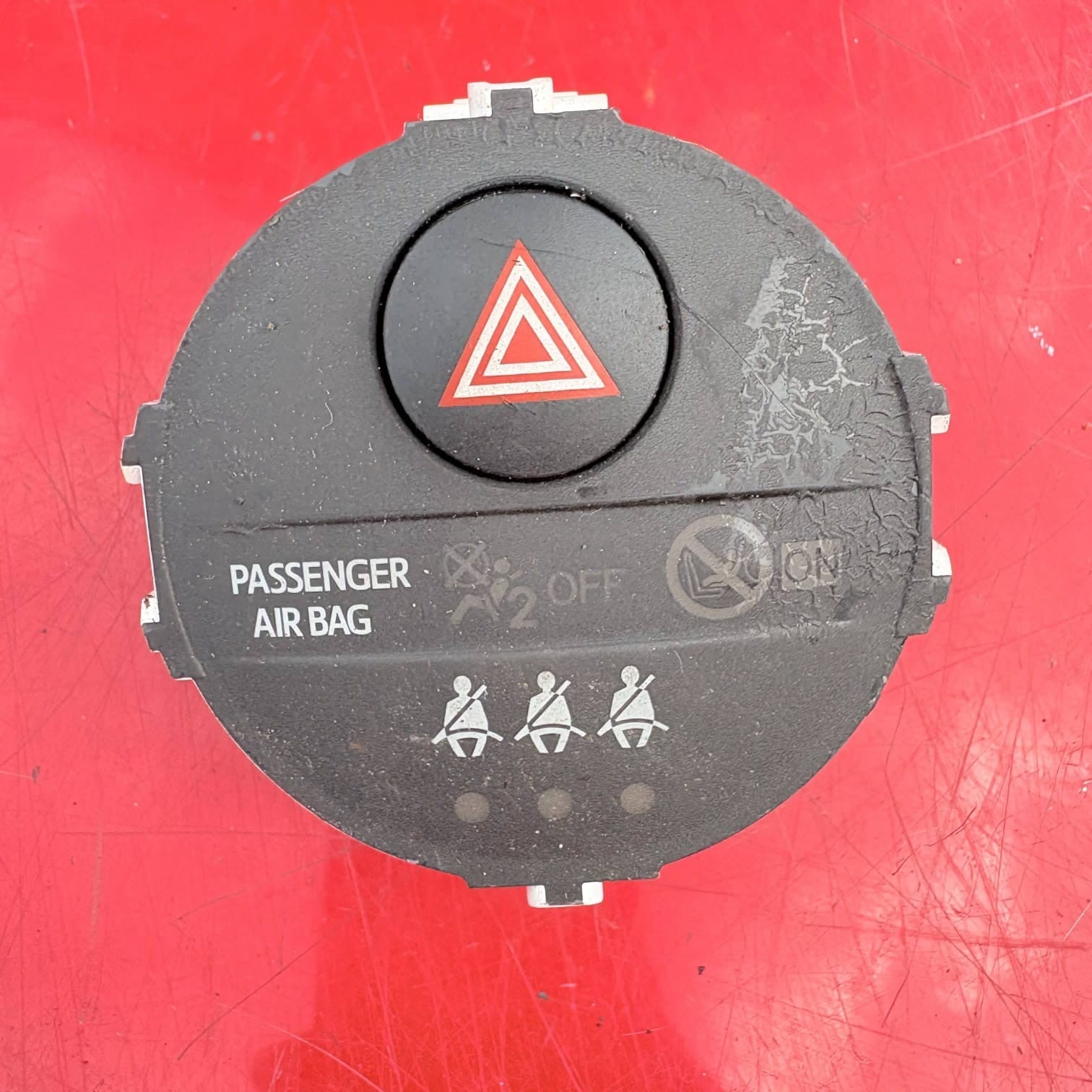 Toyota Yaris XP130 2014-2020 Hazard Warning Airbag Seatbelt Switch 83950-0D100