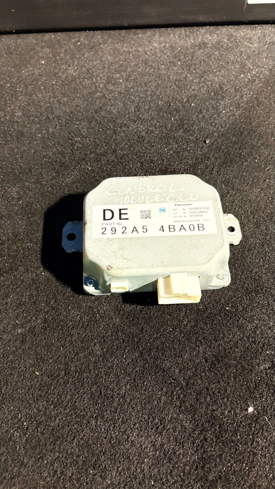NISSAN JUKE VOLTAGE STABILISER UNIT 292A5-4BA0B 2013-2018