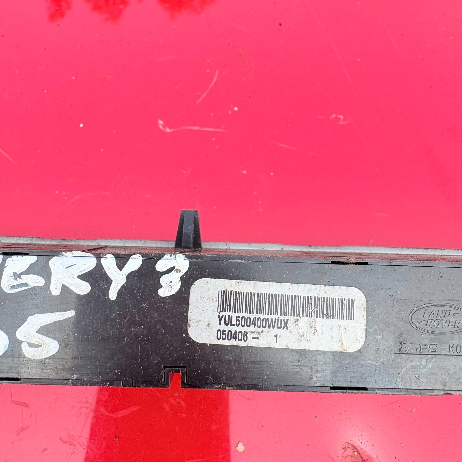 Land Rover Discovery 3 2004-2009 Hazard Control & Lock Switch YUL500400WUX