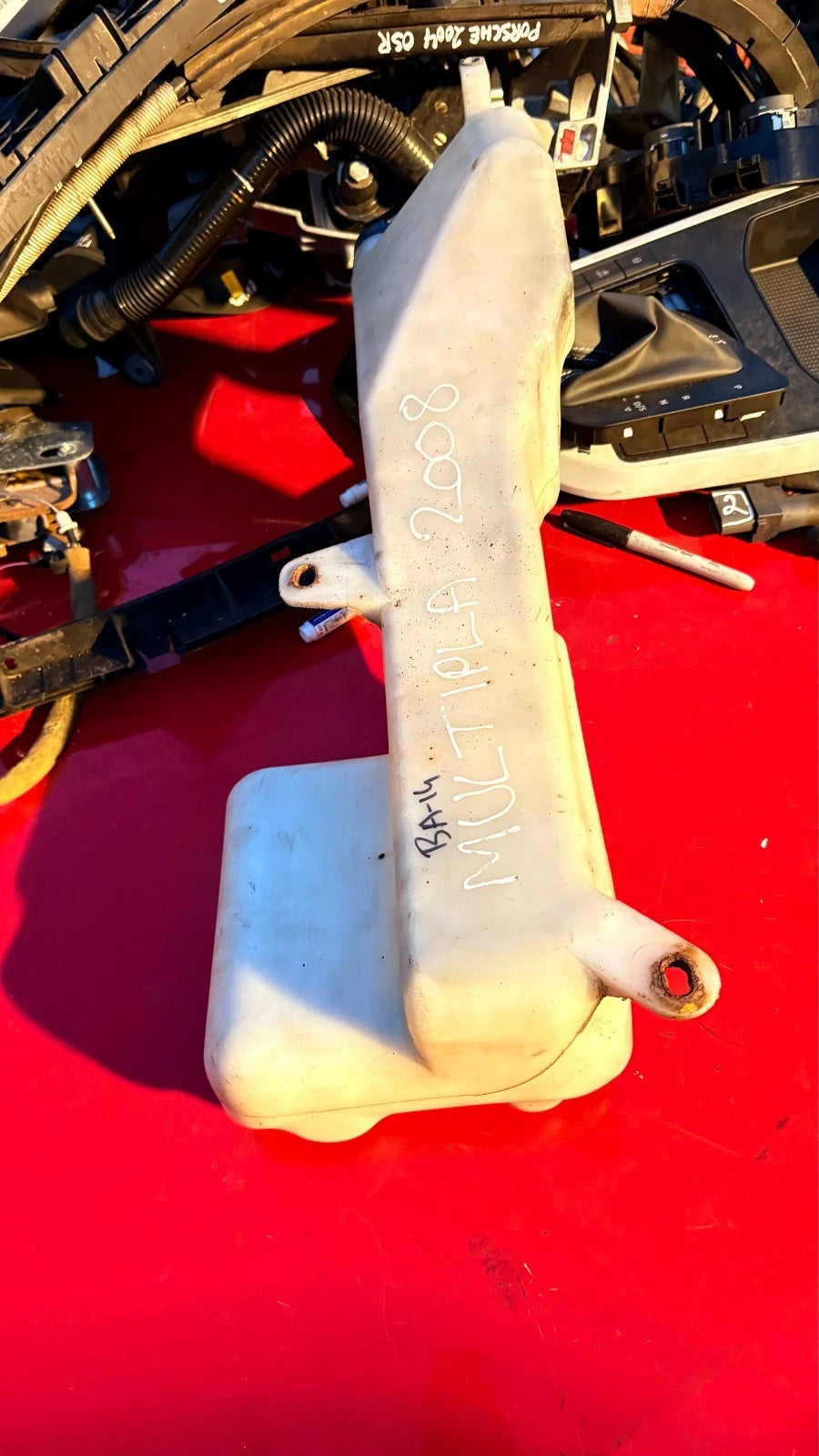 Fiat Multipla 2004-2010 Windscreen Washer Reservoir Tank Bottle + Pump 46518830