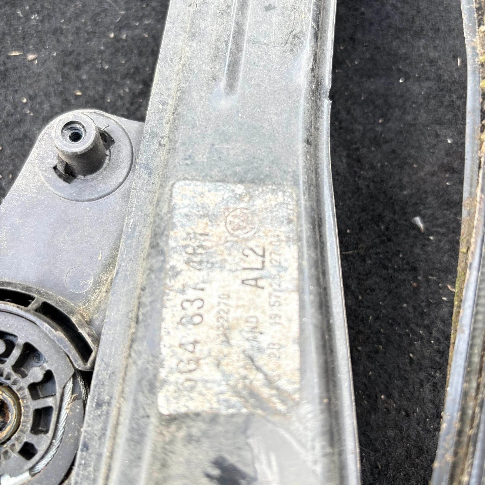 VW Polo 9N3 2005-2009 5-Door Front Right Driver Window Regulator 6Q4837462G