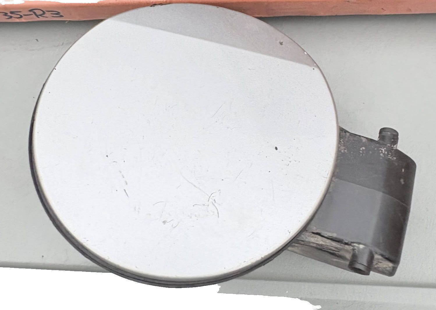 Honda Jazz Fuel Filler Flap Fuel Door Cover Silver 2012-2015 74480-TF3-E01ZC