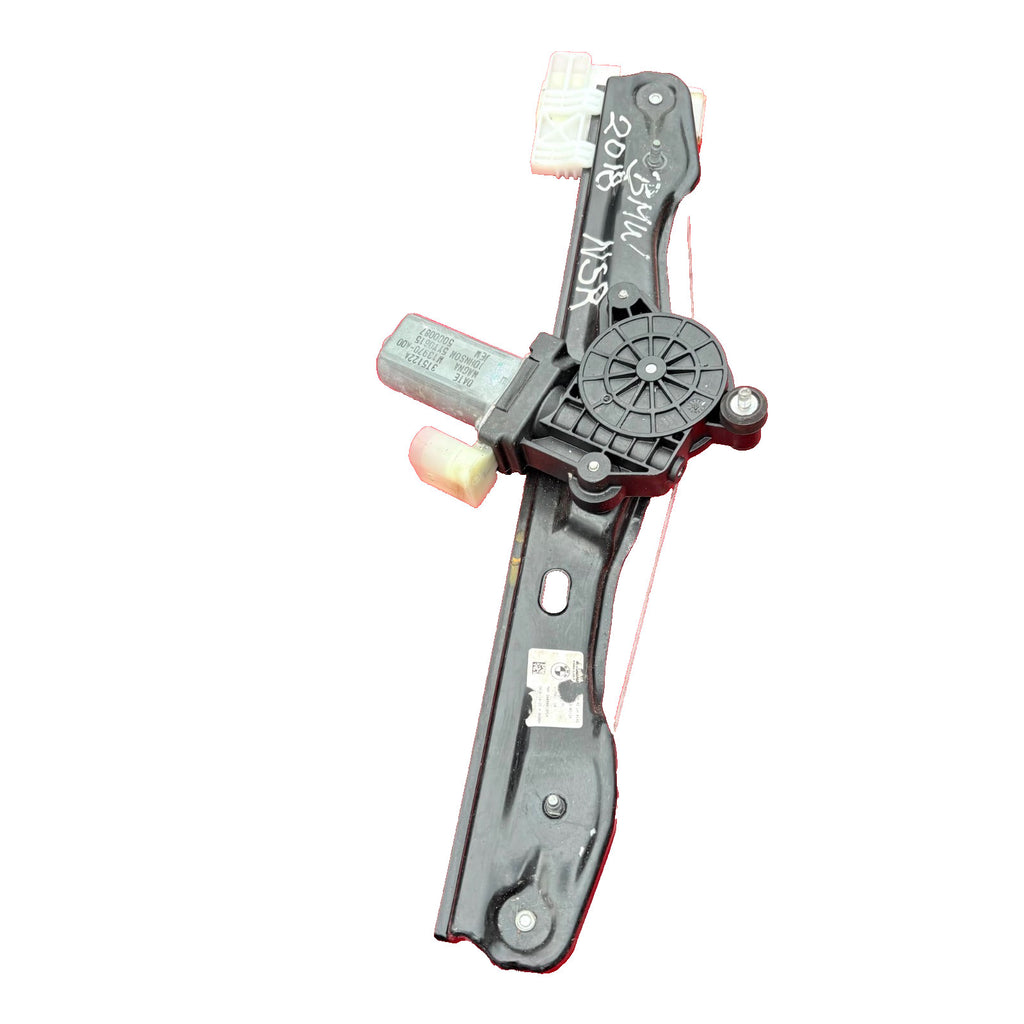 BMW 2012-2018 Passenger Rear Left Window Regulator With Motor M13970A00