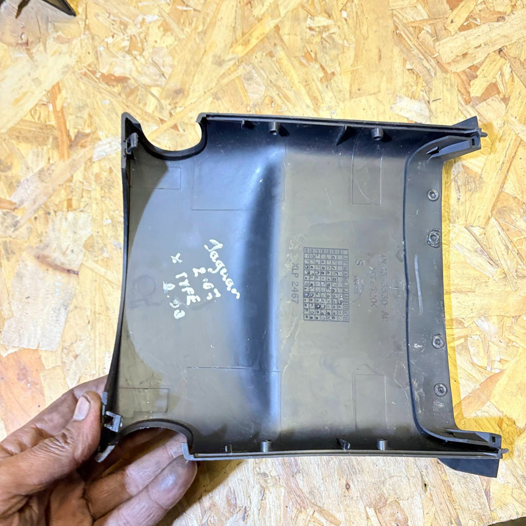 JAGUAR X-TYPE UPPER STEERING COLUMN SHROUD COVER TRIM 1X43-3530-AC 2005-2009