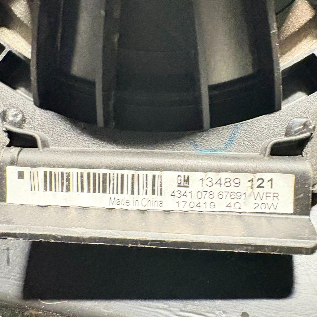 Opel Adam 2017 Right Front Door Speaker 13489121