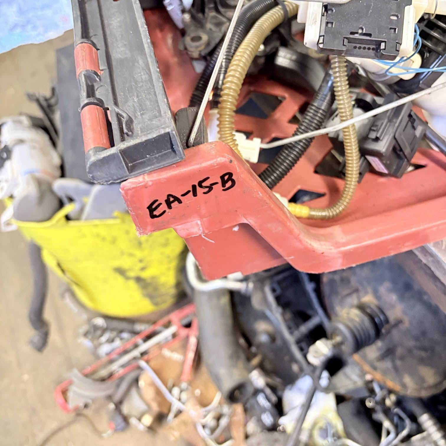 Vauxhall Corsa D E Front Door Hinge StopCheck Strap 13242975