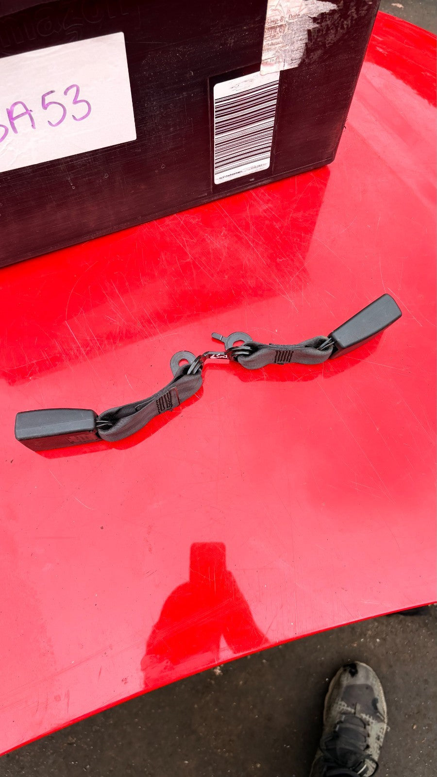 Citroen DS3 2010-2015 Rear Left Seat Belt Buckle 9681958880