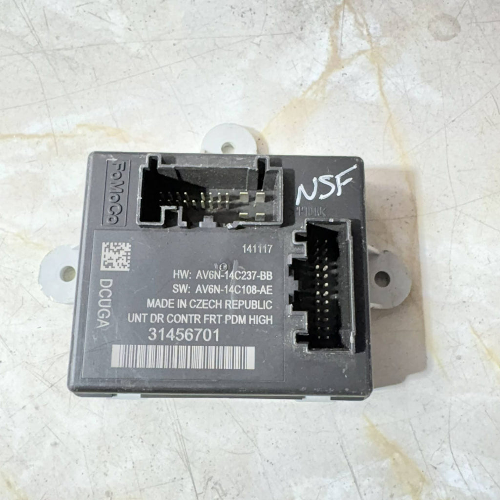 VOLVO V40 T2 R-DESIGN E6 4 DOHC DOOR CONTROL MODULE 31456701-2018