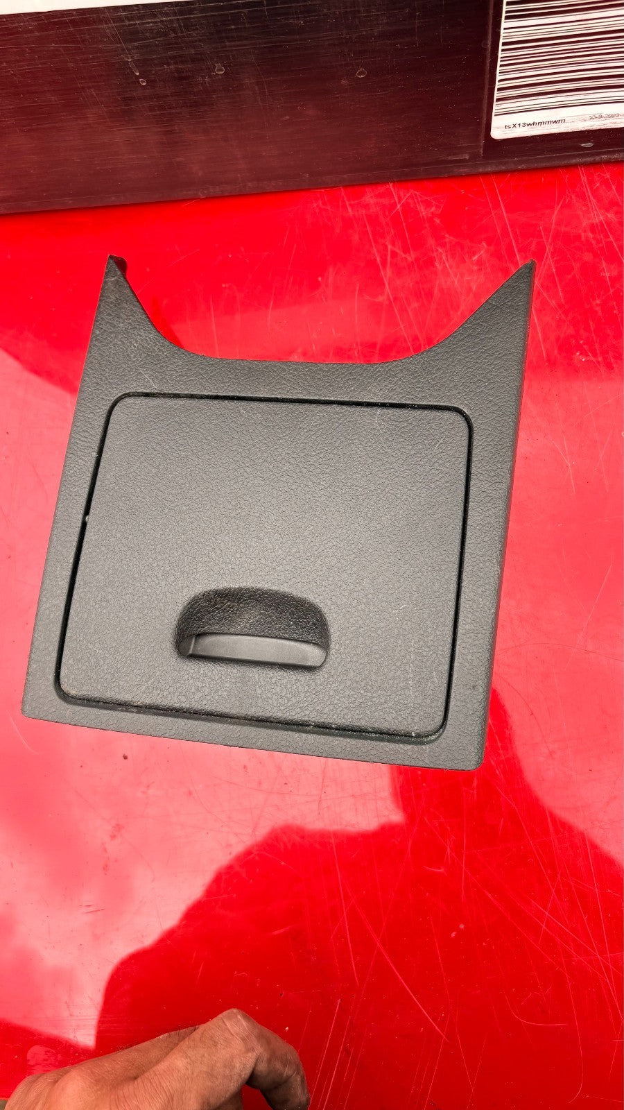 PEUGEOT 407 REAR CENTRE CONSOLE ASHTRAY, STORAGE COMPARTMENT 9644584477 04-11
