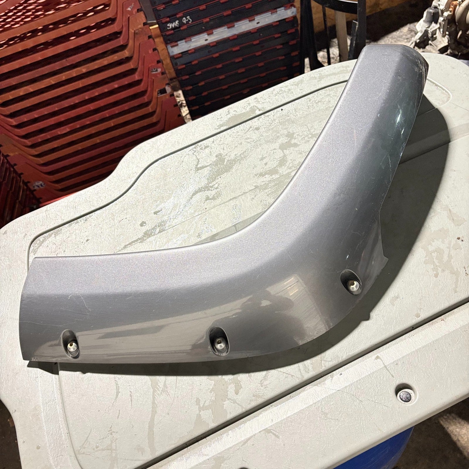 2014 2015 2016 2017 Jeep Cherokee KL Right Rear Lower Bumper Valance Corner Trim