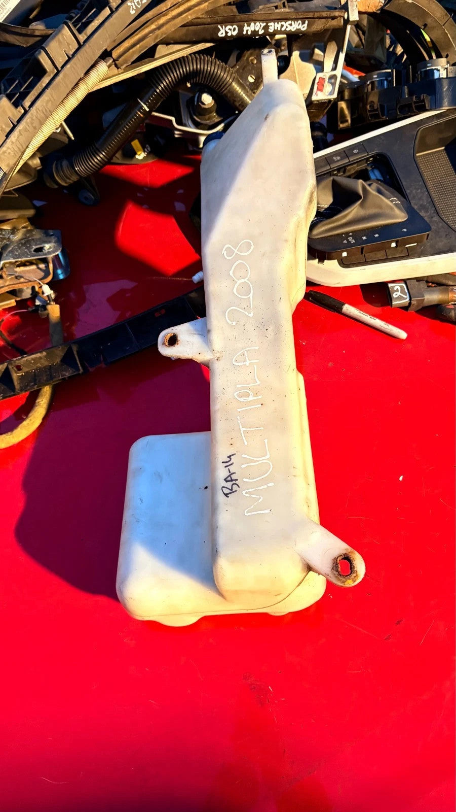 Fiat Multipla 2004-2010 Windscreen Washer Reservoir Tank Bottle + Pump 46518830