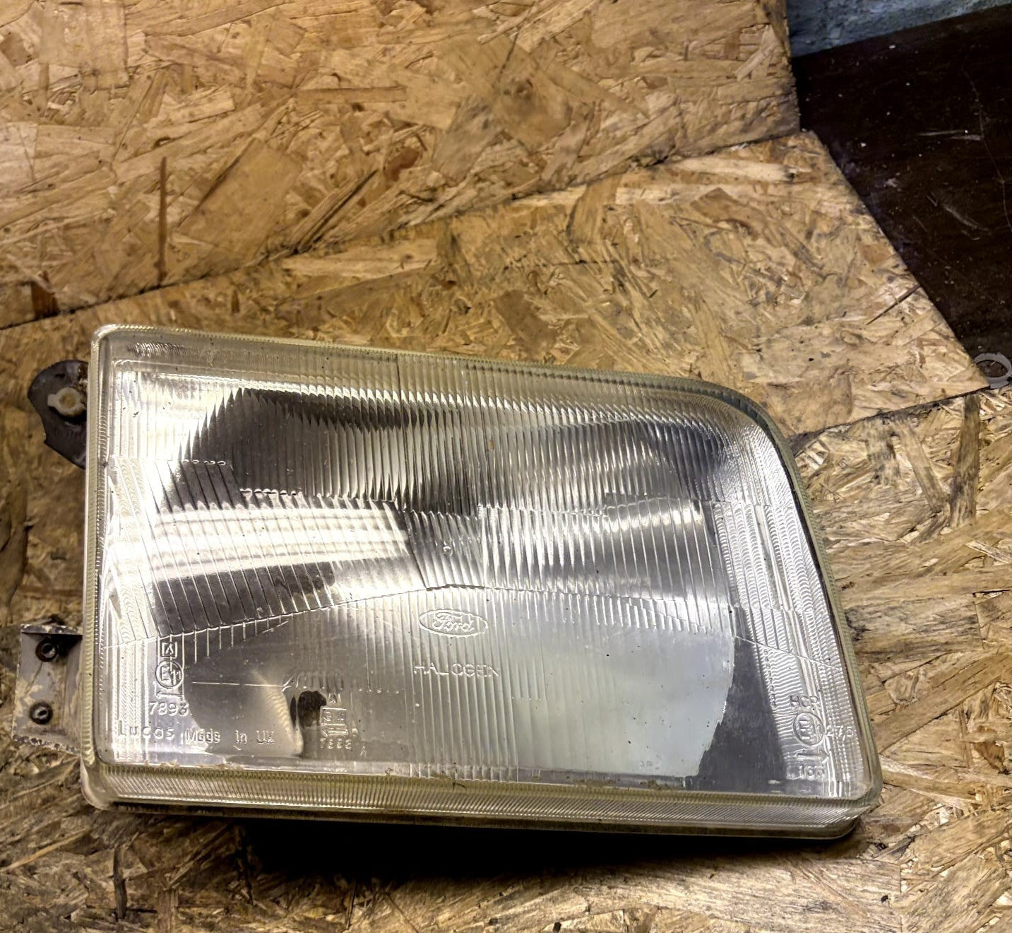 Ford Escort Mk3 RS Turbo S1 XR3i Front Passenger LH Headlight Lucas 81AG13006D3A