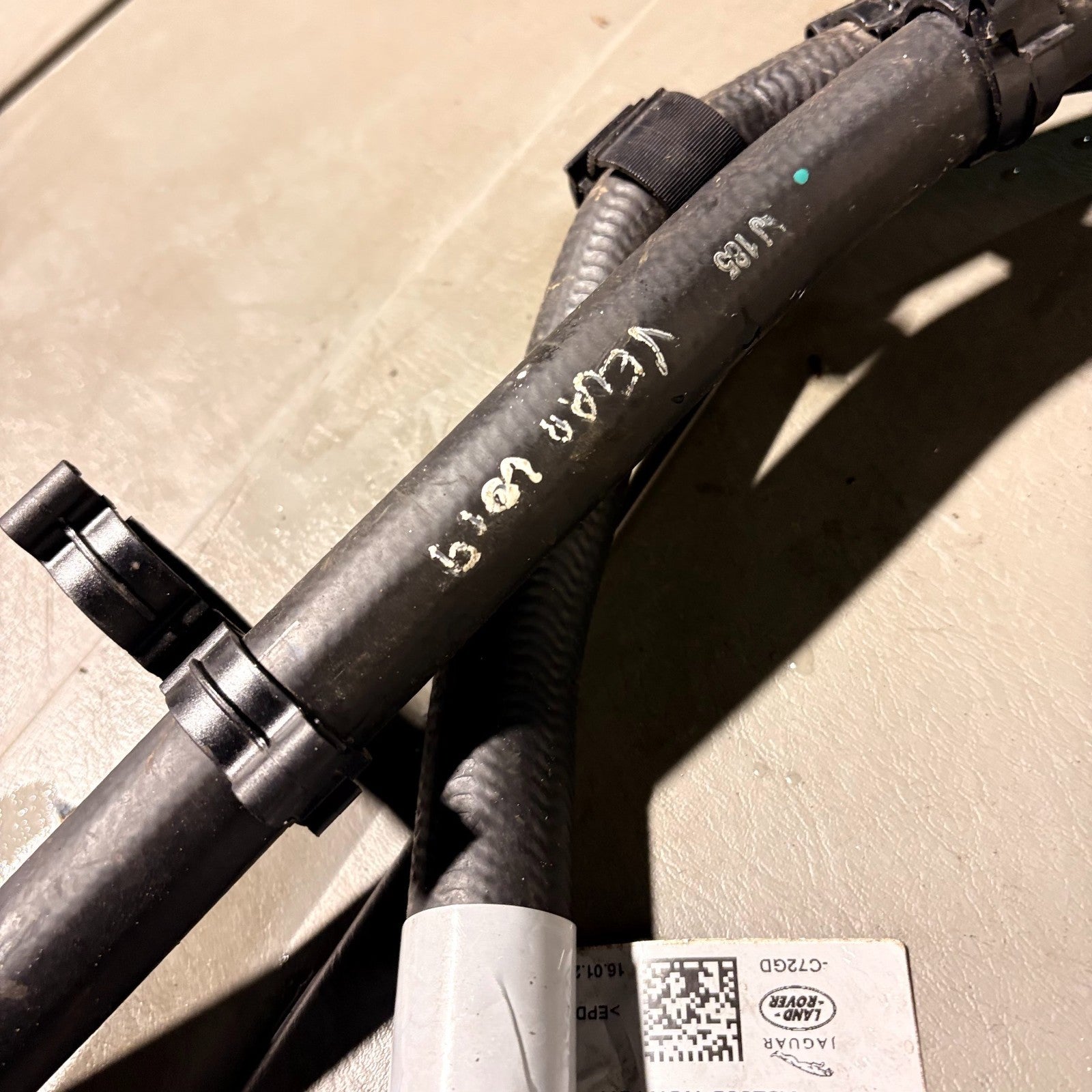 Range Rover Velar L560 2.0D Heater Coolant Hose Pipes GX73-18C266-AE AJ200D 2019