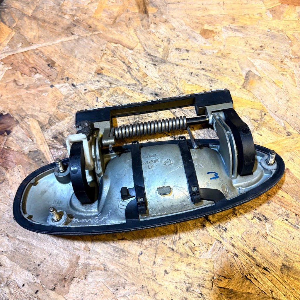 Saab 93 9-3 Year 2005 Rear Door Left Side Exterior Handle