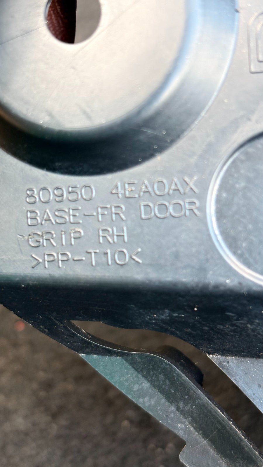 2013-2021 NISSAN QASHQAI J11 DRIVER SIDE DOOR GRIP 80950 4EAOAX