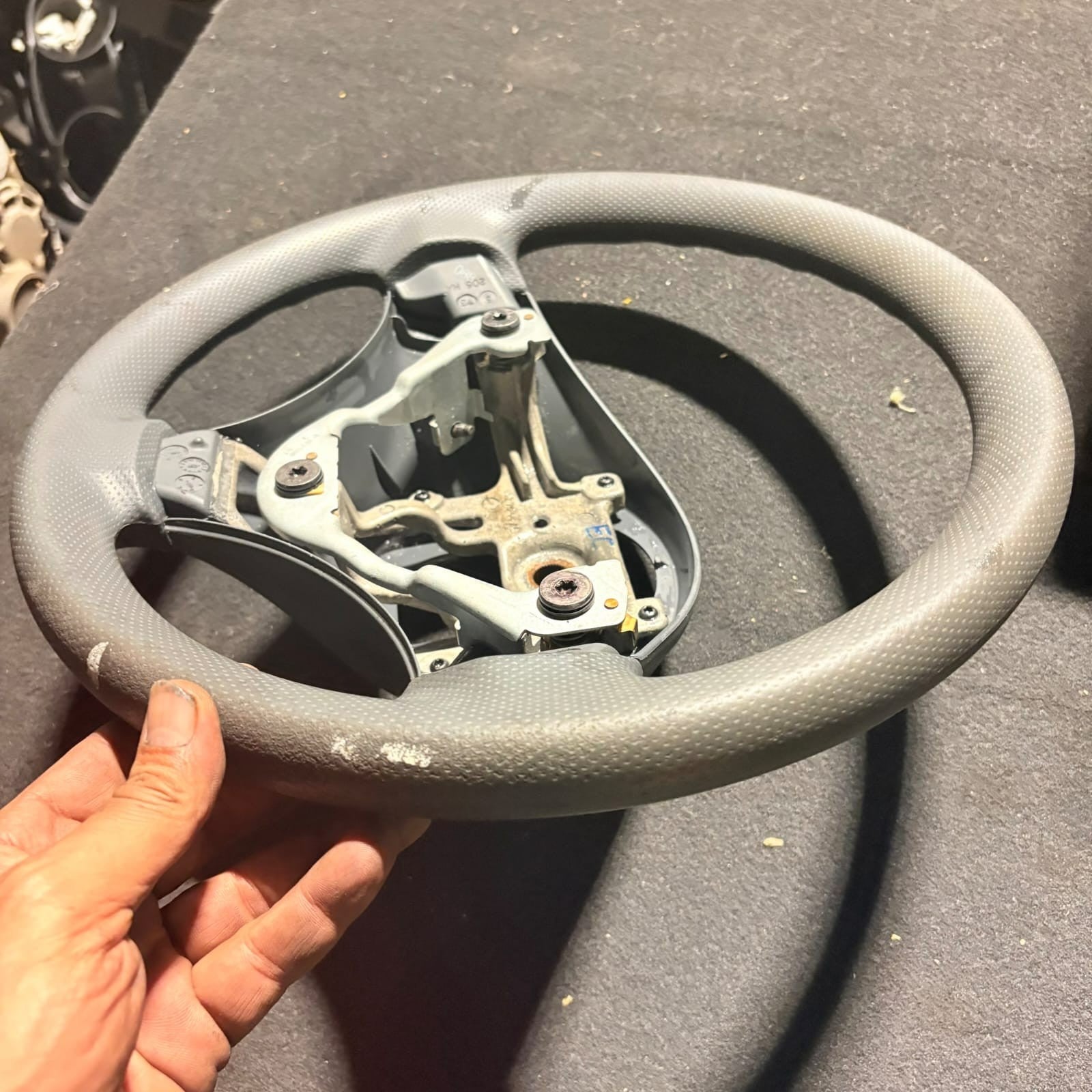 Smart Forfour W454 2004-2006 Mitsubishi Colt Z30 Steering Wheel Grey 60276447C
