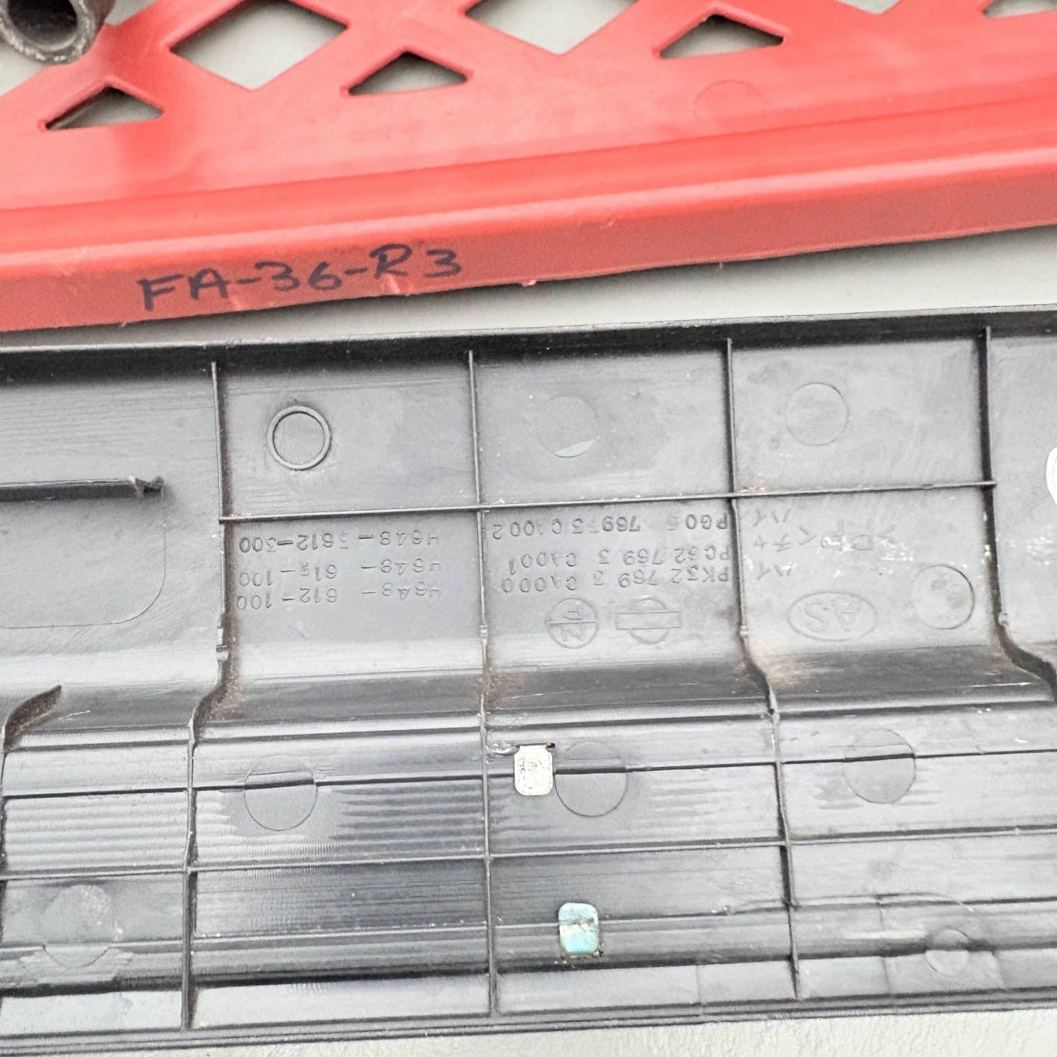 Fiat Stilo 2001-2007 5 Door Rear Right Door Sill Trim Scuff Plate 735276788