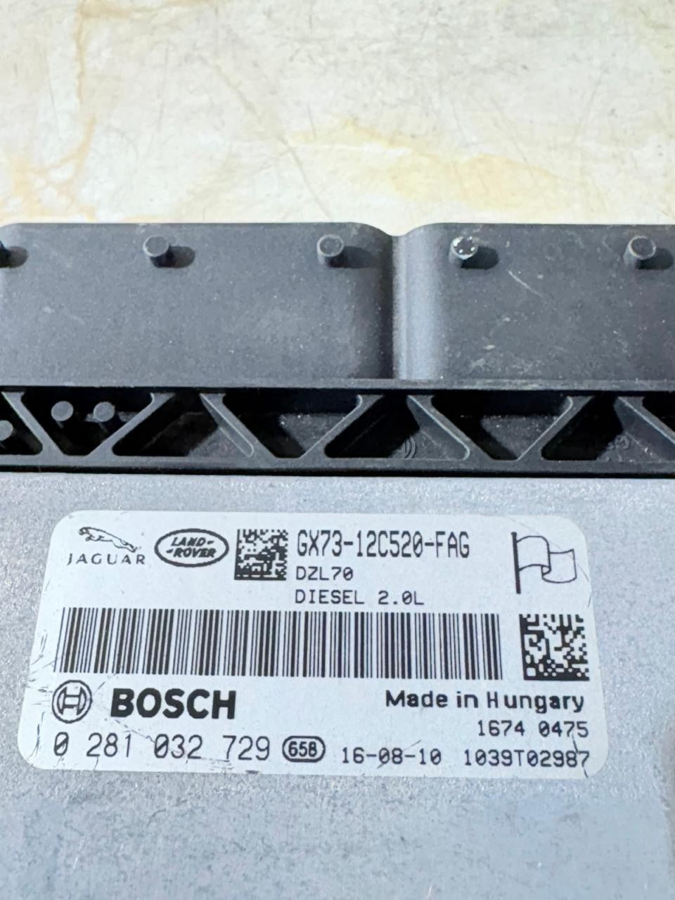 Jaguar XF 2015-2017 ENGINE CONTROL UNIT