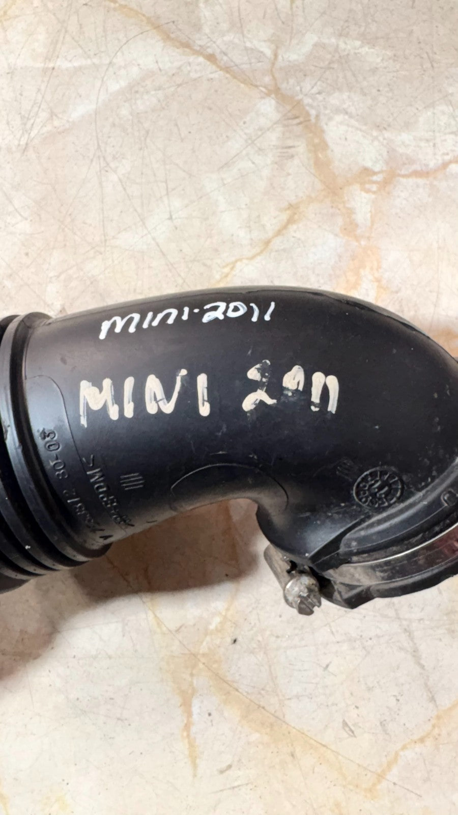 BMW Mini Cooper 2011 Engine Throttle Body Air Intake Pipe 7563812