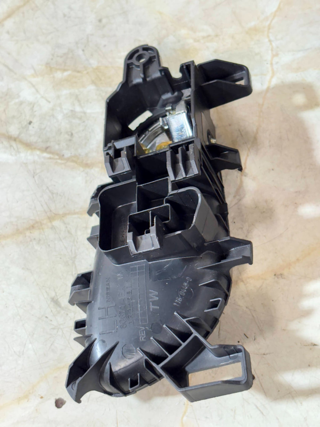 NISSAN QASHQAI 2017 INTERIOR DOOR HANDLE PASSENGER REAR LEFT SIDE 80671-4EA1A