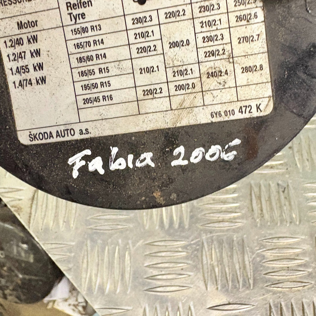 SKODA FABIA FUEL FILLER FLAP 2009 5 DOOR 1HO010092C