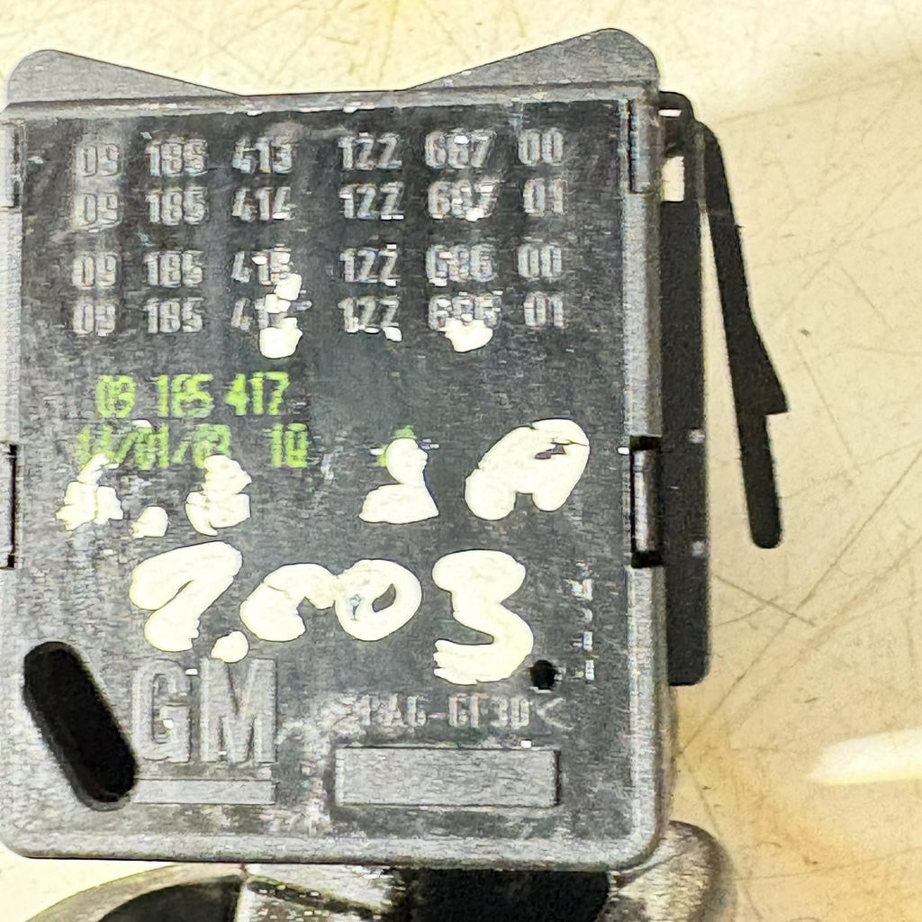 OPEL MERIVA 09185413 09185413 Indicator Wiper Stalk Switch 2003 27548188