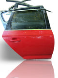 AUDI A4 B8 AVANT ESTATE 2008-2015 DRIVER SIDE REAR RIGHT DOOR IN RED