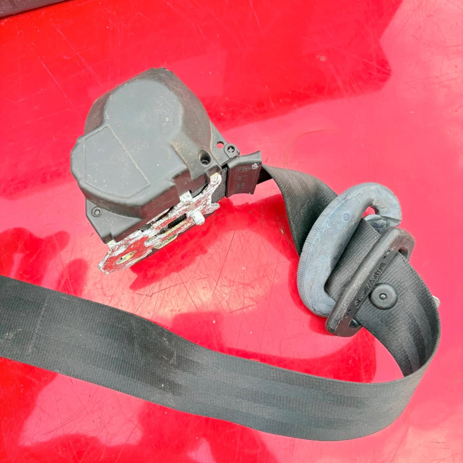 Audi A6 C6 Mk3 2004-2011 Seat Belt Rear Left Side Passenger 193857737