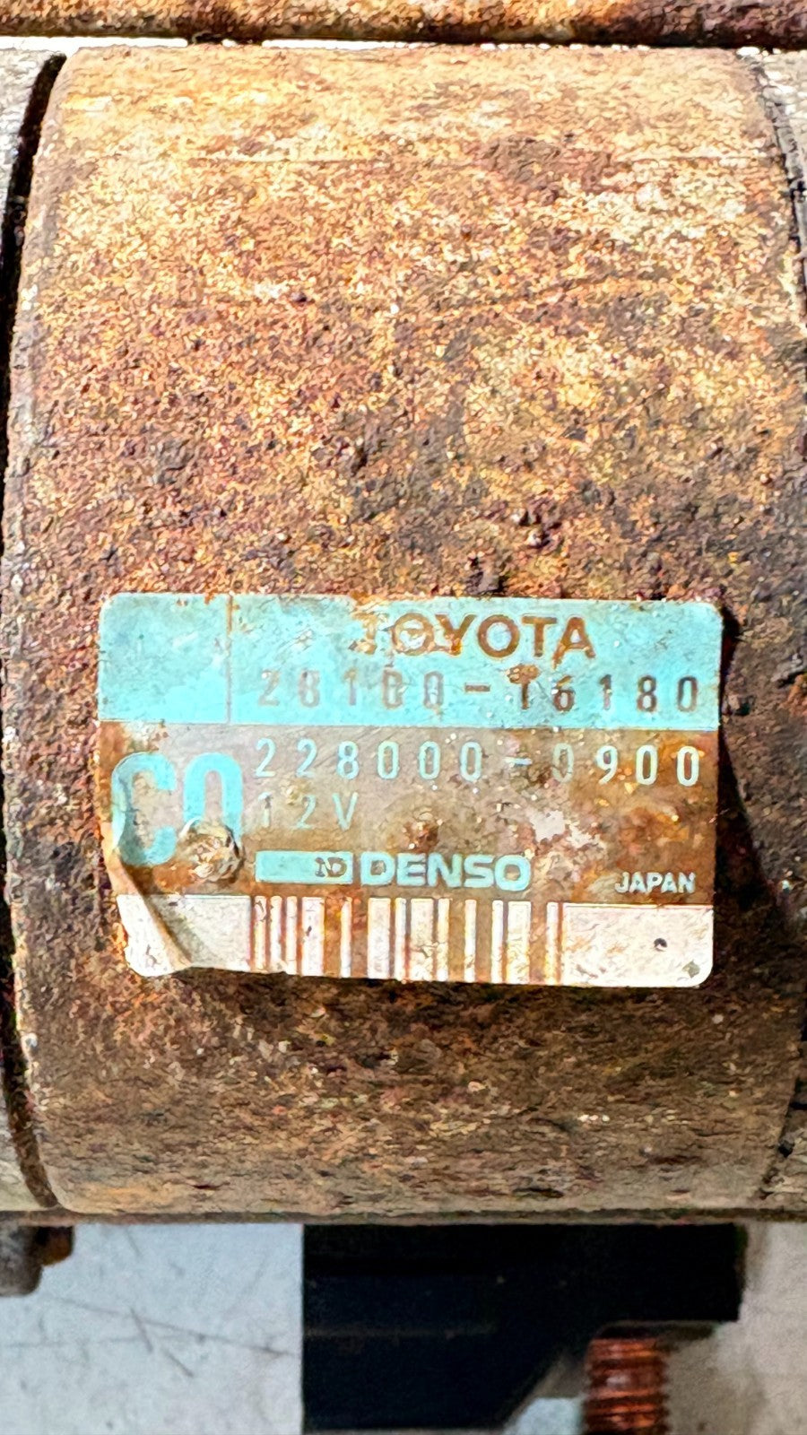 TOYOTA CELICA (AT200) 1997 STARTER MOTOR 2280000900