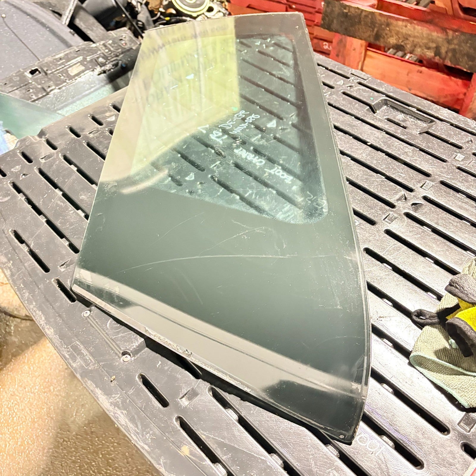 Quarter Window Glass Mini Cooper R50 R53 Rear Right Side AS2 Green