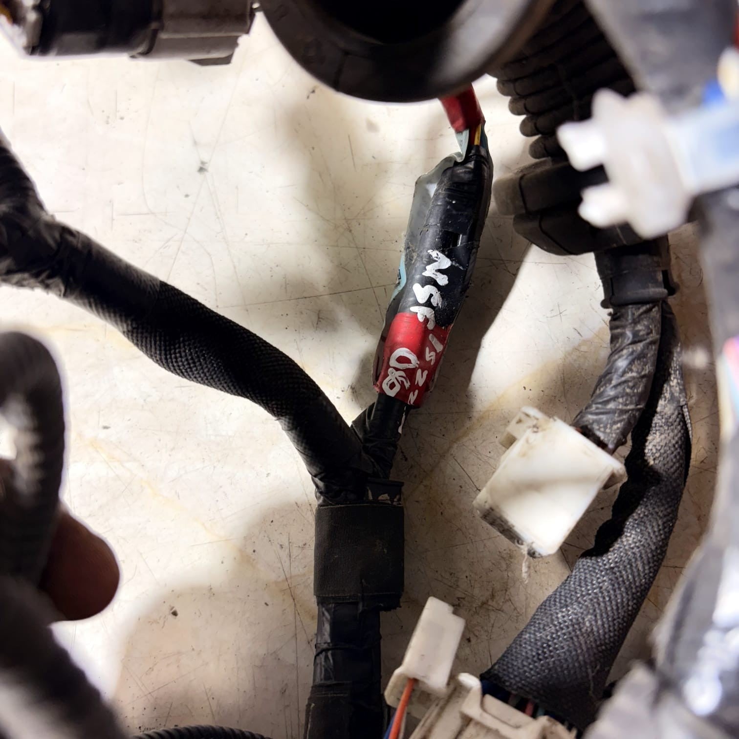 LEXUS IS220D Passenger front door wiring harness 82152-53210D-1