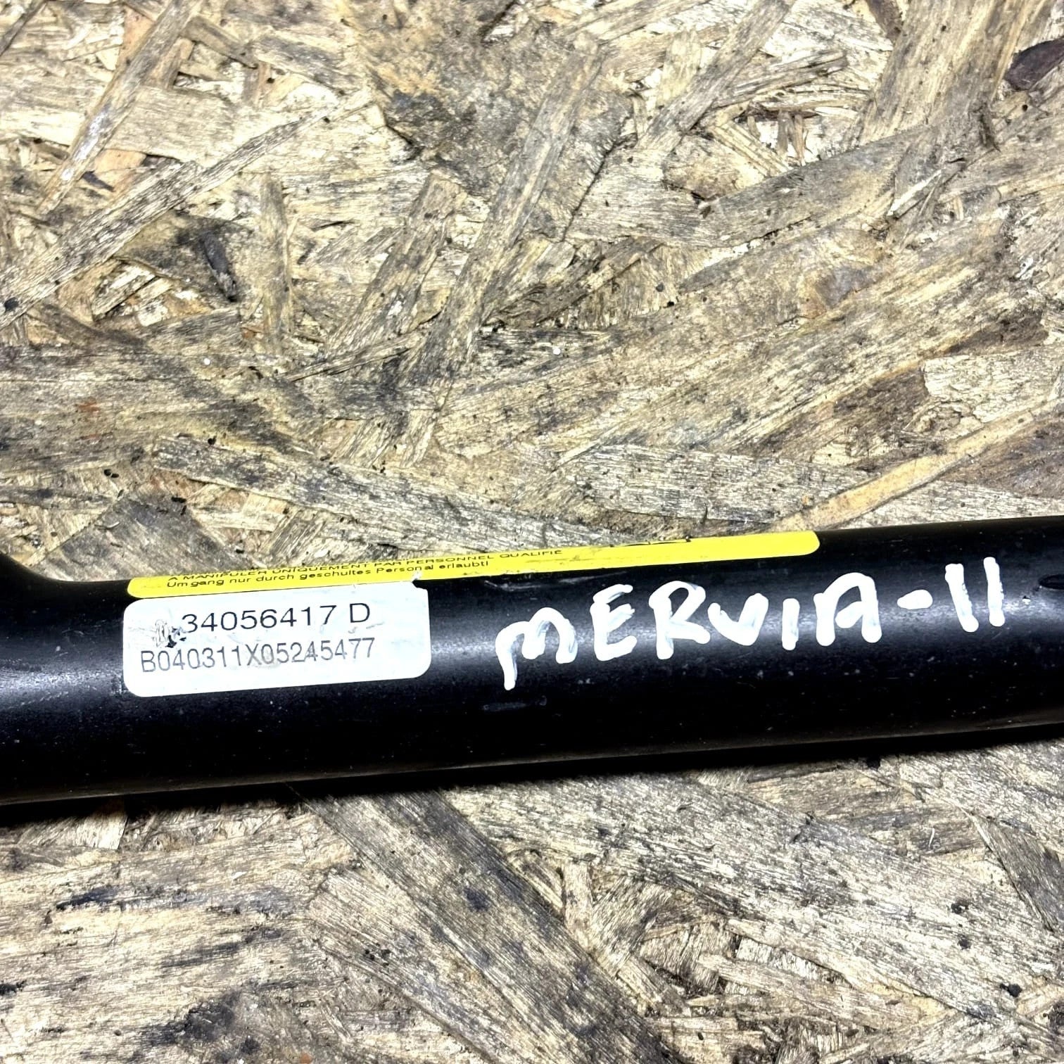 Vauxhall Meriva B Seat Belt Pretensioner Left Side 34056417D