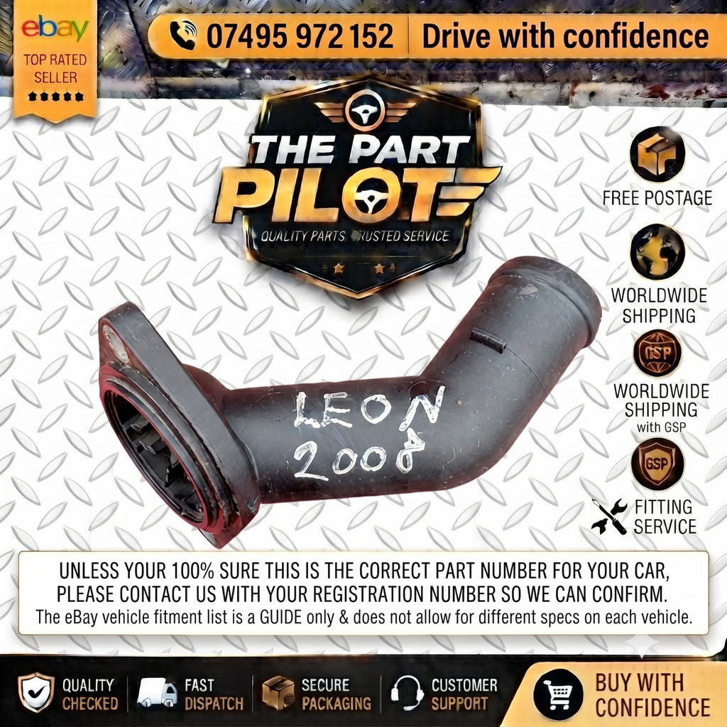 SEAT Leon 1P 2005-2012 Thermostat Housing Coolant Flange 03L121121C