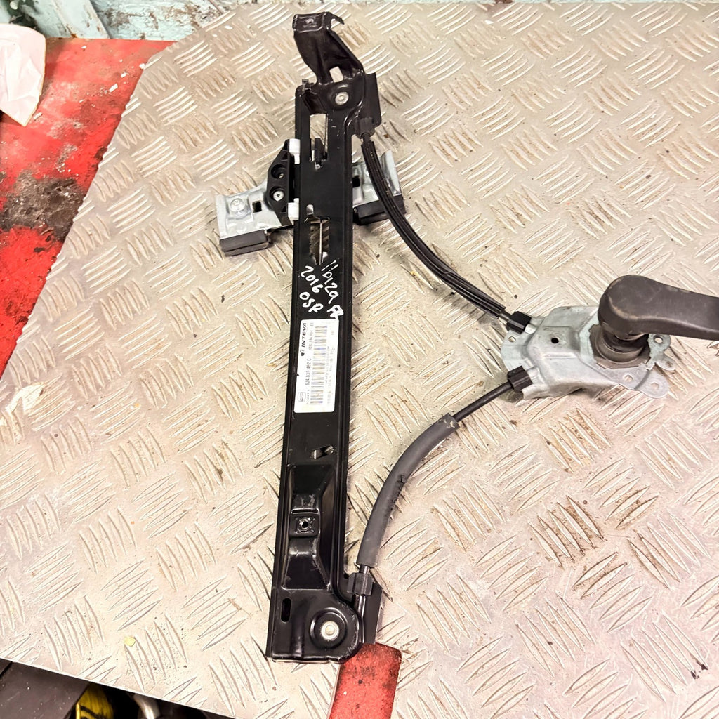 Seat Ibiza Fr 2002-2008 Window Regulator Driver Rear Right Side 6J4839462C
