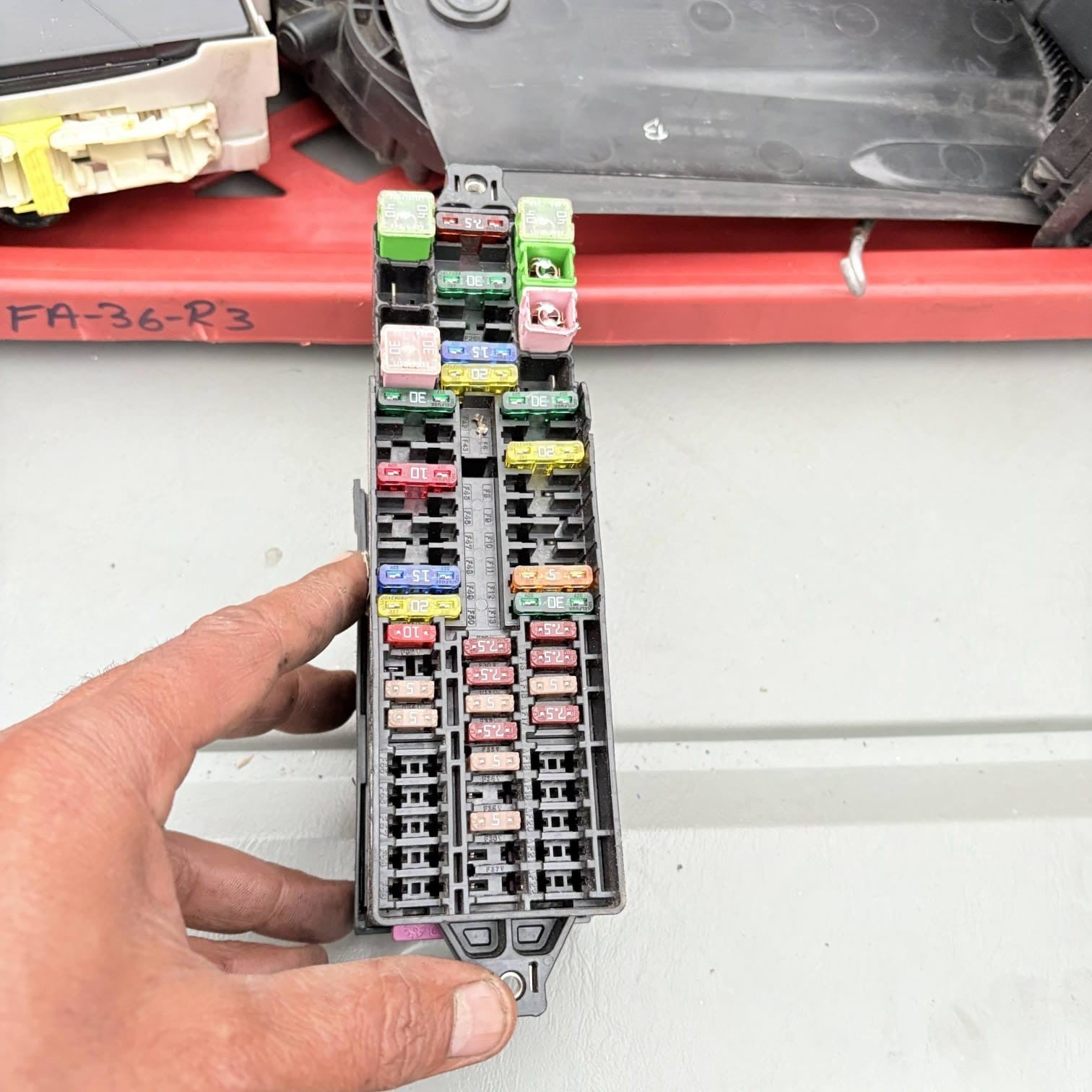 SEAT Ibiza FR 2016 Dashboard Fuse Box Interior Fuse Panel Wiring Loom RHD